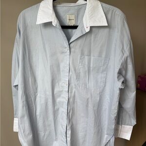 Light Blue Maeve Bennet Buttondown Shirt